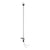 Attwood Stowaway Light w/2-Pin Plug-In Base - 2-Mile - 36" [7100C7]