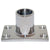 Whitecap 1" O.D. 90 Degree Rectangle Base SS Rail Fitting [6141C]