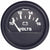 Faria Euro Black 2" Voltmeter (10-16 V) [12821]