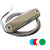 Shadow-Caster Courtesy Light w/2' Lead Wire - 316 SS Cover - RGB Multi-Color - 4-Pack [SCM-CL-RGB-SS-4PACK]