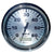 Faria Spun Silver 4" Tachometer w/Hourmeter (6000 RPM) (Gas Inboard) [36032]