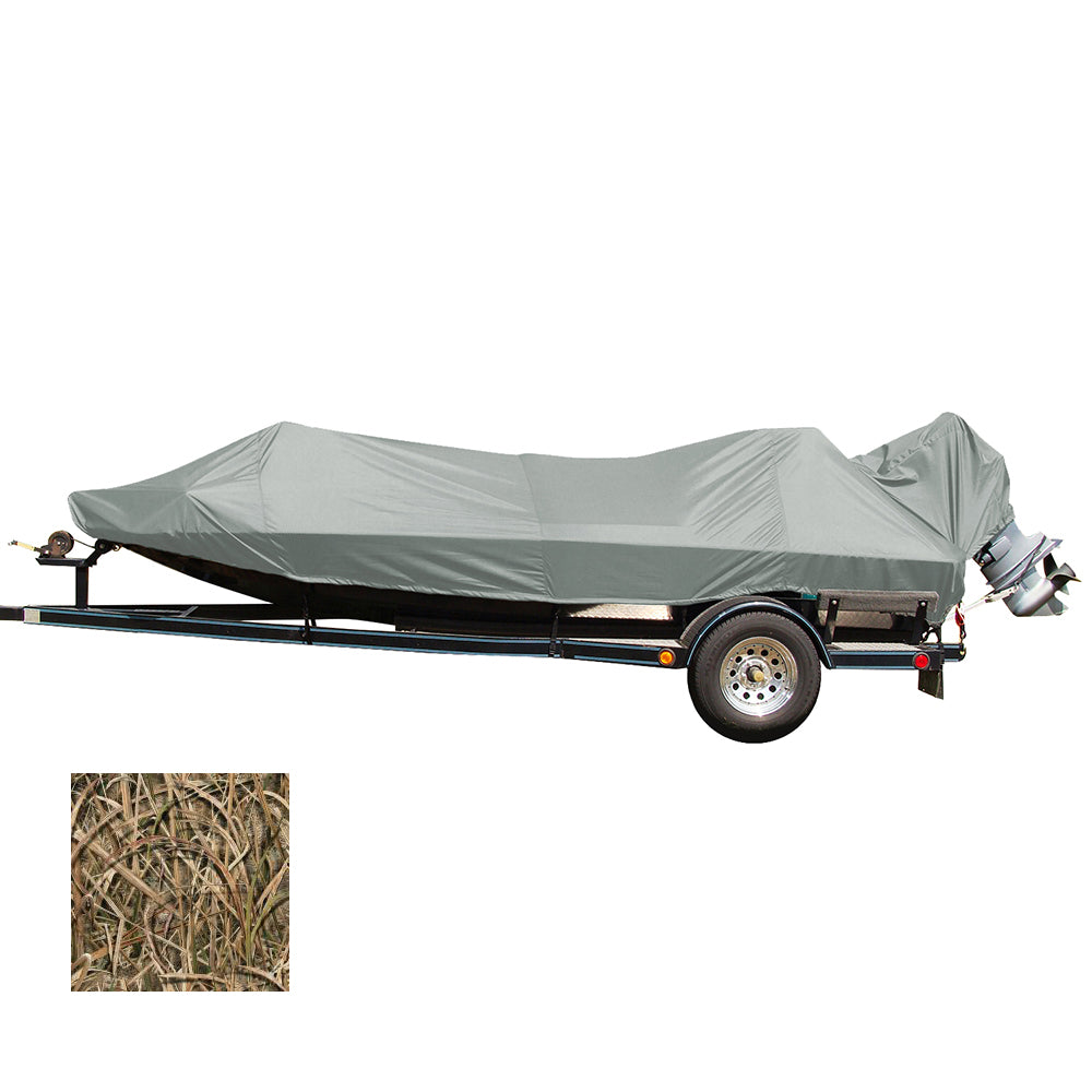 Carver Performance Poly-Guard Styled-to-Fit Boat Cover f/16.5 Jon Style Bass Boats - Shadow Grass [77816C-SG]