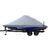 Carver Sun-DURA Specialty Boat Cover f/23.5 Inboard Tournament Ski Boats w/Wide Bow  Swim Platform - Grey [82123S-11]